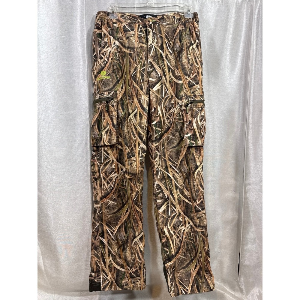 Mossy Oak Kids XL Cargo Pants Shadow Grass Blades Camo Hunting‎ Outdoor 7201-C7